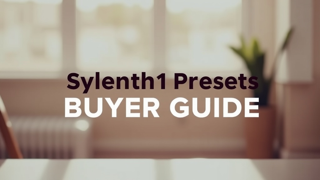 Sylenth1 Presets Buyer Guide | SoundShockAudio