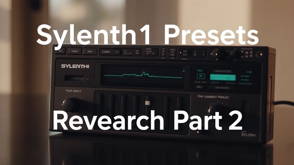 Sylenth1 Presets Comparison Research Part 2 | SoundShockAudio
