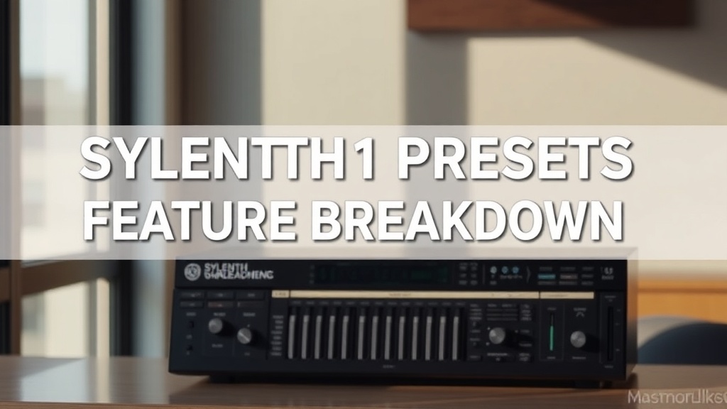 Sylenth1 Presets Feature Breakdown | SoundShockAudio